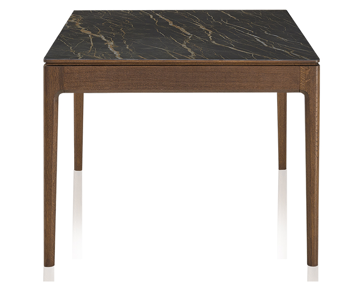 Saladier En Verre Type Albâtre - Noir, Diamètre 23 Cm - Lave-vaisselle Safe - Design Moderne
