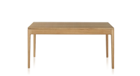 Table salle à manger 6 personnes en chêne teinte naturelle plateau bois 140x90 cm Table salle à manger 6 personnes en chêne teinte naturelle plateau bois 140x90 cm