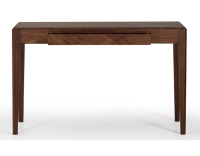 Bureau design en noyer teinte naturelle L120 cm Bureau design en noyer teinte naturelle L120 cm