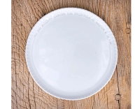Plat rond avec message Plat rond avec message