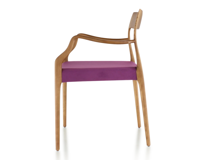 Chaise pliante transparente de style nordique, chaise de salle à