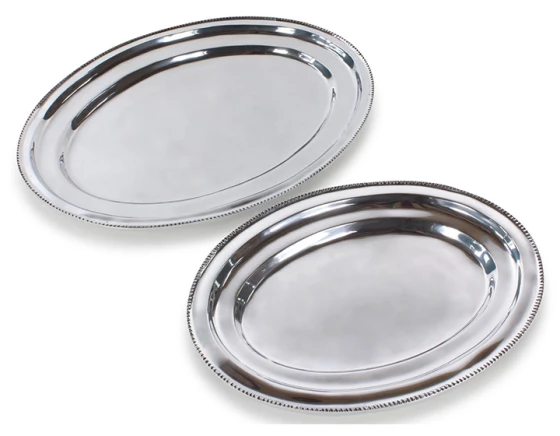 Plat ovale en fonte aluminium PM