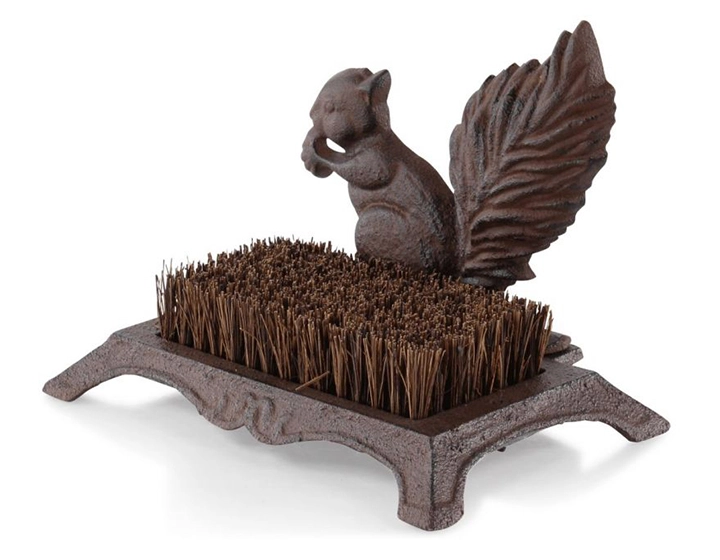 Cast iron shoe brush écureuil Cast iron shoe brush écureuil