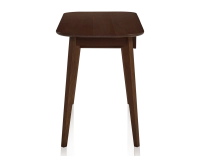 Bureau scandinave en chêne teinte marron foncé L150 cm Bureau scandinave en chêne teinte marron foncé L150 cm