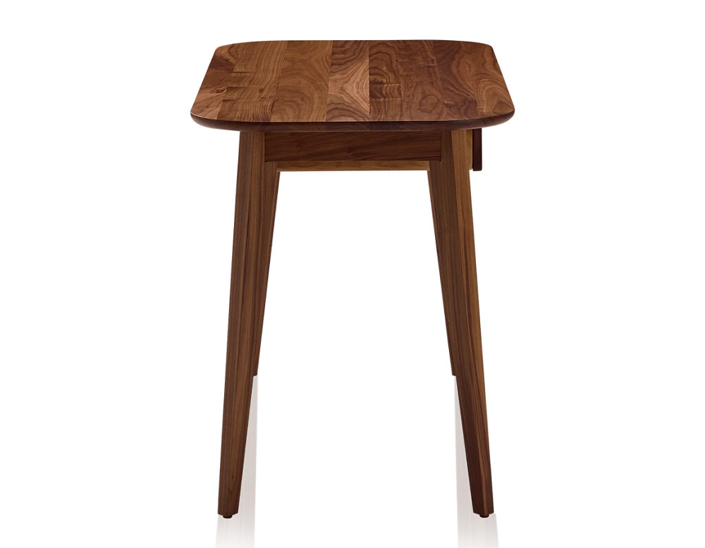 Scandinavian walnut desk natural tint L120 cm Scandinavian walnut desk natural tint L120 cm