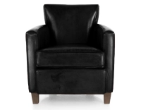 Fauteuil club cuir noir Fauteuil club cuir noir