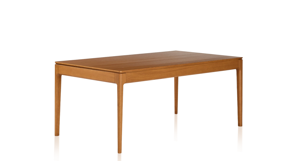 Table extensible en chêne 6 à 10 personnes avec plateau et allonges bois teinte merisier 140x90 cm Table extensible en chêne 6 à 10 personnes avec plateau et allonges bois teinte merisier 140x90 cm