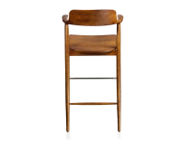 Bar stool h80 cm cherry-stained wood Bar stool h80 cm cherry-stained wood