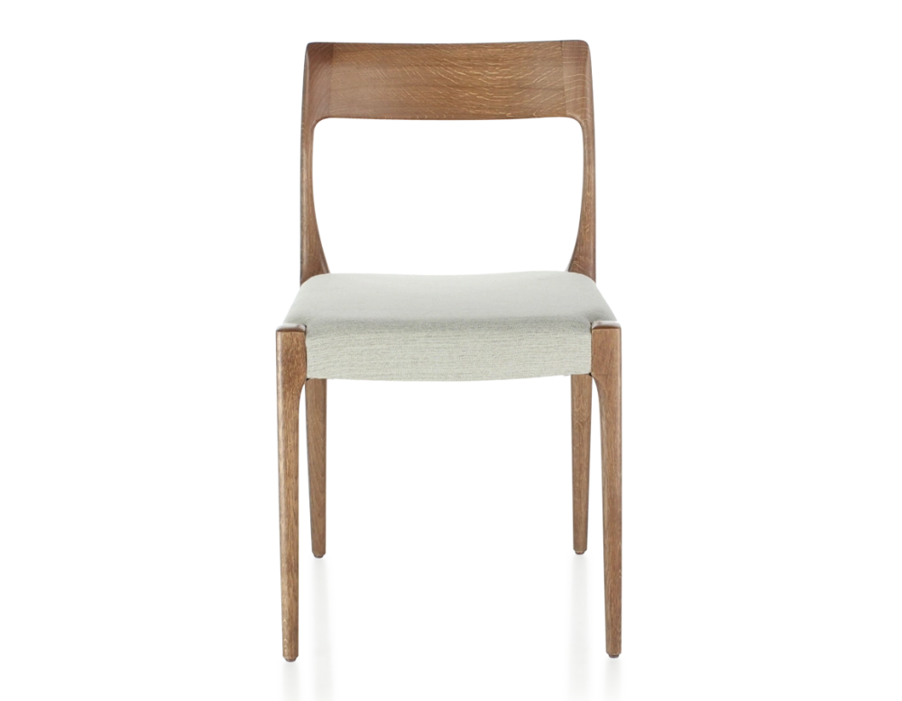 Scandinavian chair walnut-stained wood natural beige fabric seat natural wood stain burgundy fabric seat Scandinavian chair walnut-stained wood natural beige fabric seat natural wood stain burgundy fabric seat