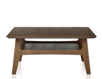 Square oak coffee table walnut stain 100x100 cm 100x100 cm Square oak coffee table walnut stain 100x100 cm 100x100 cm