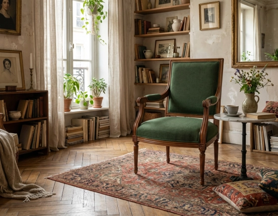 Sillón antiguo estilo Luis XVI SIN STOCK MDE ELIMINAR