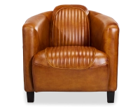 Fauteuil club cuir cognac Fauteuil club cuir cognac