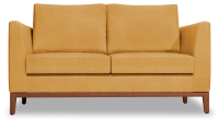 2-seater sofa design yellow fabric 2-seater sofa design yellow fabric