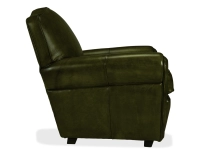 Fauteuil club cuir vert olive Fauteuil club cuir vert olive