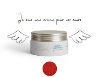 Tinted care cream for buffalo leather red Tinted care cream for buffalo leather red
