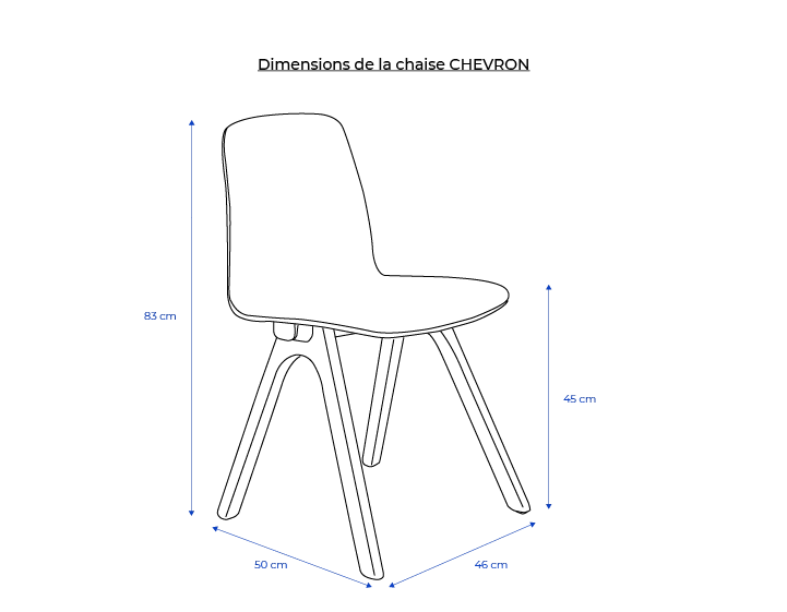 Chaise design en chêne teinte de bois naturelle Chaise design en chêne teinte de bois naturelle
