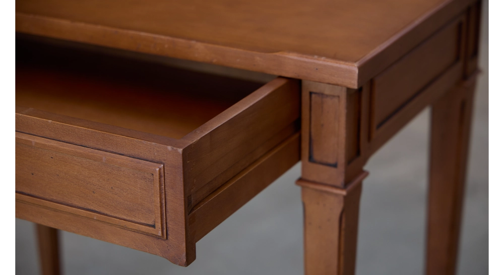 Bureau ancien style directoire plateau bois l80 cm Bureau ancien style directoire plateau bois l80 cm