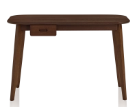 Bureau scandinave en chêne teinte marron foncé L150 cm Bureau scandinave en chêne teinte marron foncé L150 cm