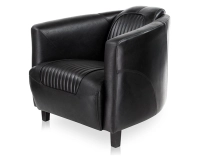 Fauteuil club cuir noir Fauteuil club cuir noir