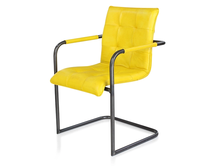 Leather office chair yellow Leather office chair yellow