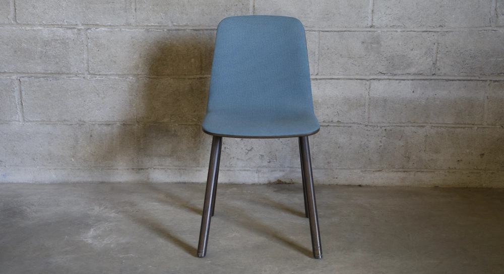 Designer chairs oak natural finish and burgundy red fabric