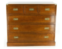 Commode marine grand modèle bois teinte merisier Commode marine grand modèle bois teinte merisier