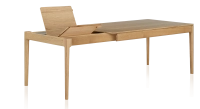Table extensible 8 à 14 personnes en chêne avec plateau et allonges bois teinte naturelle 210x100 cm Table extensible 8 à 14 personnes en chêne avec plateau et allonges bois teinte naturelle 210x100 cm