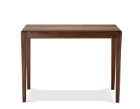 Console extensible en noyer avec 2 allonges teinte naturelle 120x50 cm 120X50 cm Console extensible en noyer avec 2 allonges teinte naturelle 120x50 cm 120X50 cm