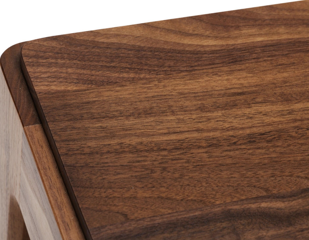 Walnut extending console table with 2 extension leaves natural tint 100X50 cm Walnut extending console table with 2 extension leaves natural tint 100X50 cm