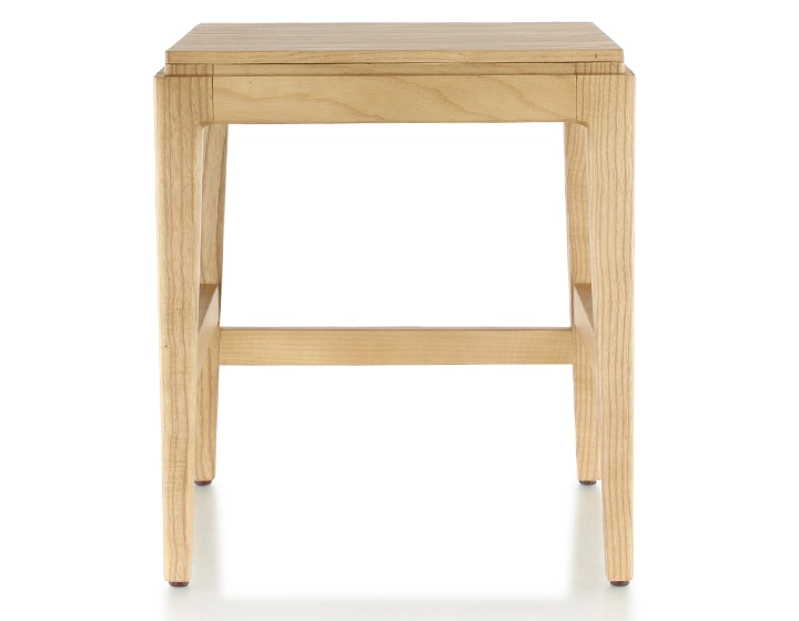 H45 cm design stool natural wood stain wooden seat H45 cm design stool natural wood stain wooden seat