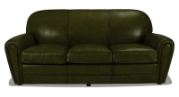 3 seater leather club sofa olive green piped armrests 3 seater leather club sofa olive green piped armrests