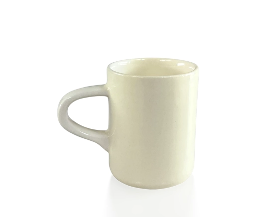 Tasse à café en céramique crème