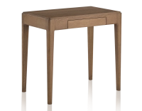 Bureau design en chêne teinte noyer L80 cm Bureau design en chêne teinte noyer L80 cm