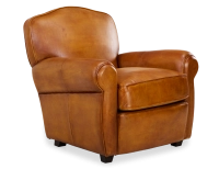 Fauteuil club cuir cognac Fauteuil club cuir cognac