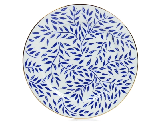 Limoges porcelain flat plate set of 6