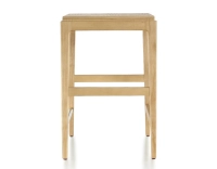 Tabouret de bar design H60 cm bois teinte naturelle assise bois Tabouret de bar design H60 cm bois teinte naturelle assise bois