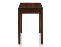 Bureau design en chêne teinte marron foncé L100 cm Bureau design en chêne teinte marron foncé L100 cm