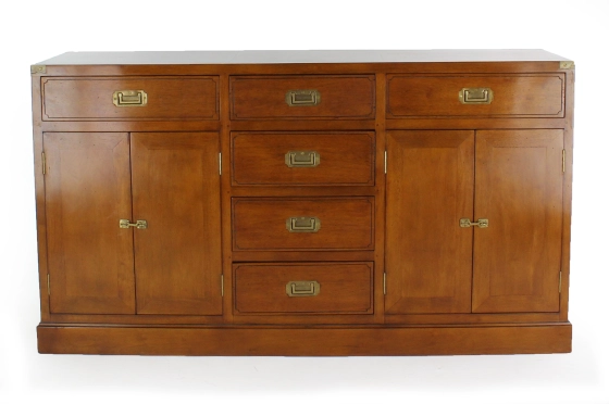 Buffet marine grand modèle bois teinte merisier