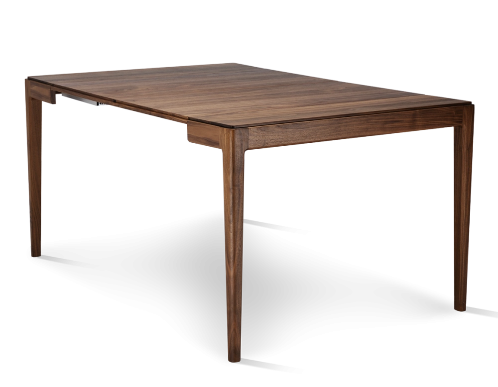 Console extensible en noyer avec 2 allonges teinte naturelle 120x50 cm 120X50 cm Console extensible en noyer avec 2 allonges teinte naturelle 120x50 cm 120X50 cm