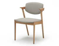 Chaise design teinte naturelle et tissu beige naturel bois teinte naturelle assise tissu beige naturel Chaise design teinte naturelle et tissu beige naturel bois teinte naturelle assise tissu beige naturel