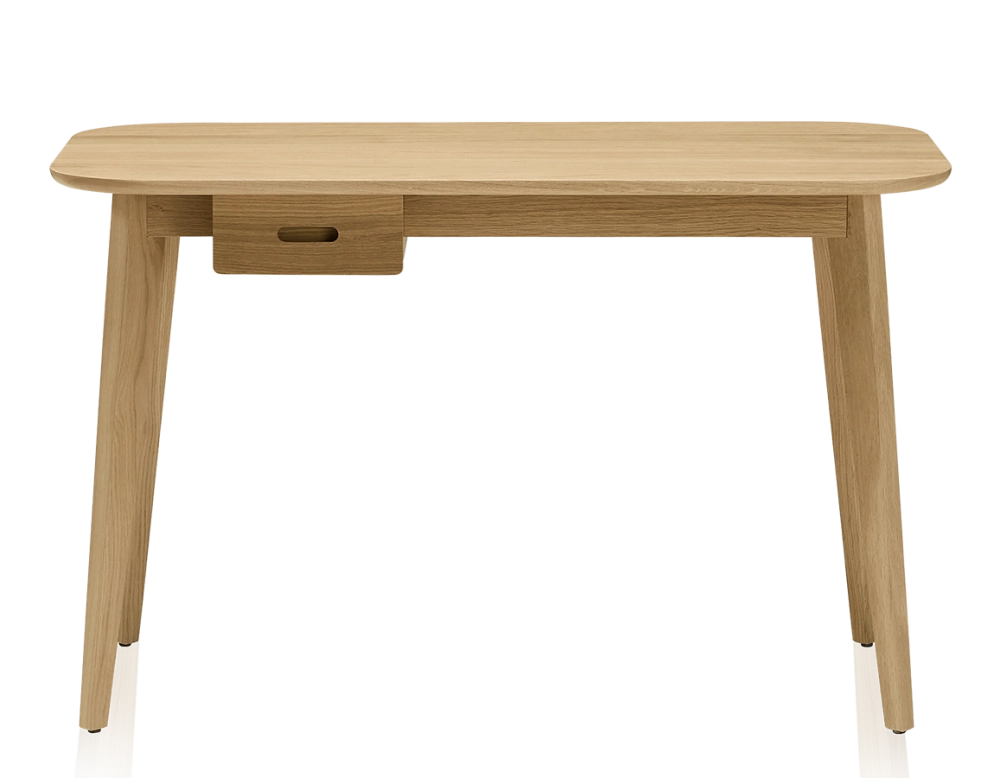 Bureau scandinave en chêne teinte naturelle L150 cm Bureau scandinave en chêne teinte naturelle L150 cm