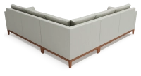 6-seater corner sofa pearl grey leather (2.5g - a - 2.5d) 6-seater corner sofa pearl grey leather (2.5g - a - 2.5d)