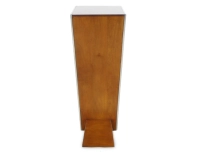 Console art déco simple tiroir bois teinte merisier Console art déco simple tiroir bois teinte merisier