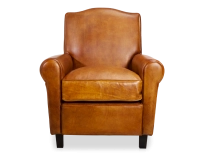 Fauteuil club cuir cognac Fauteuil club cuir cognac