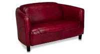 2 seater leather club sofa burgundy 2 seater leather club sofa burgundy