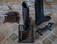 Cast iron boot scraper dachshund Cast iron boot scraper dachshund