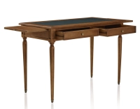 Bureau ancien style Louis XVI plateau cuir vert L110 cm Bureau ancien style Louis XVI plateau cuir vert L110 cm