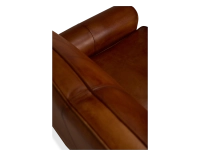 Canapé club cuir 2 places marron clair Canapé club cuir 2 places marron clair