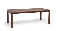Table extensible 8 à 12 personnes en noyer allonges bois bois teinte naturelle 180x100 cm Table extensible 8 à 12 personnes en noyer allonges bois bois teinte naturelle 180x100 cm