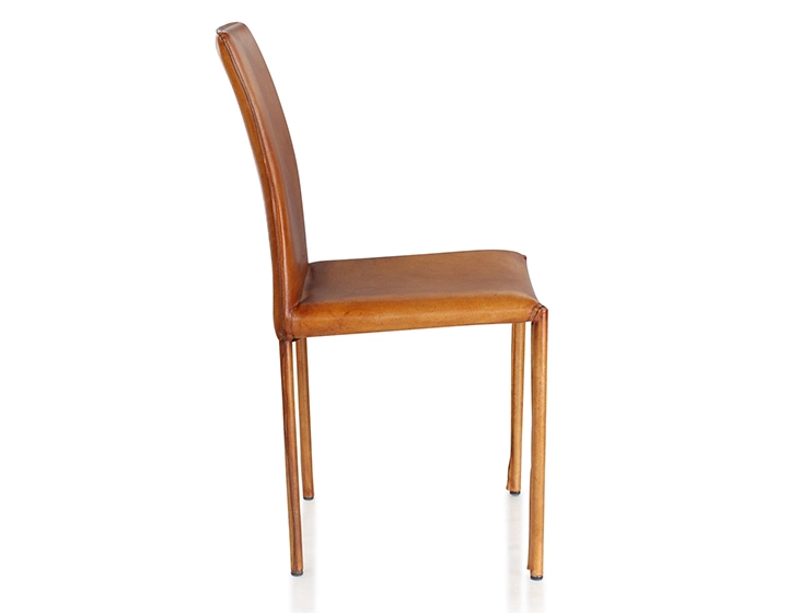 Vintage leather chair light brown Vintage leather chair light brown